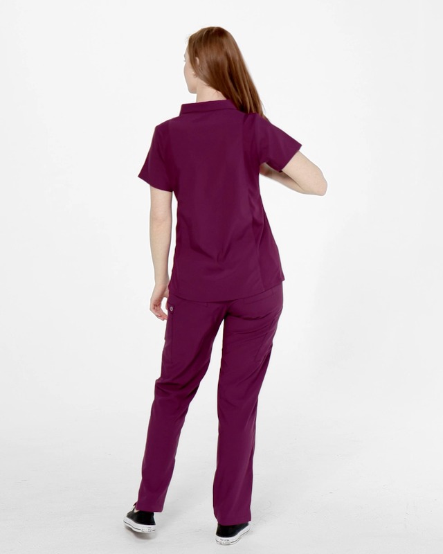 Amazon.com: Wink W123 Women's Collar Scrub Top, Ceil Blue, XX